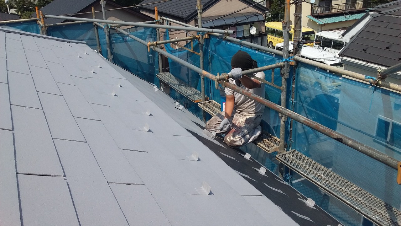 【屋根塗装】猛暑に強い！遮熱塗料で快適な住まいへ（千葉県浦安市）