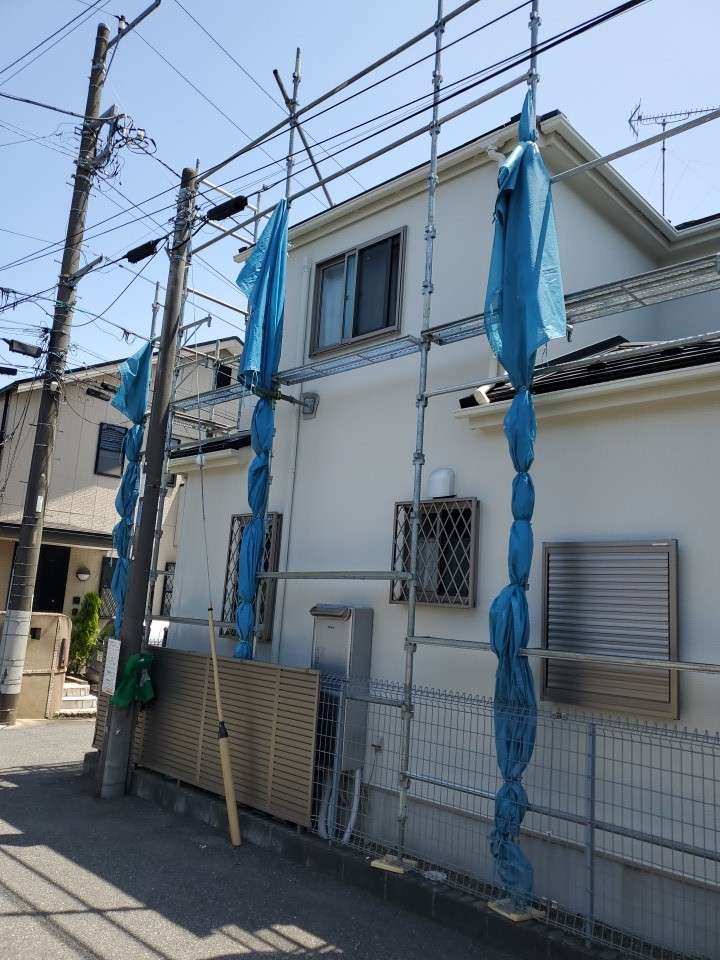 【屋根塗装】遮熱塗料で夏の暑さ対策！外壁塗装・コーキング工事も施工（船橋市）