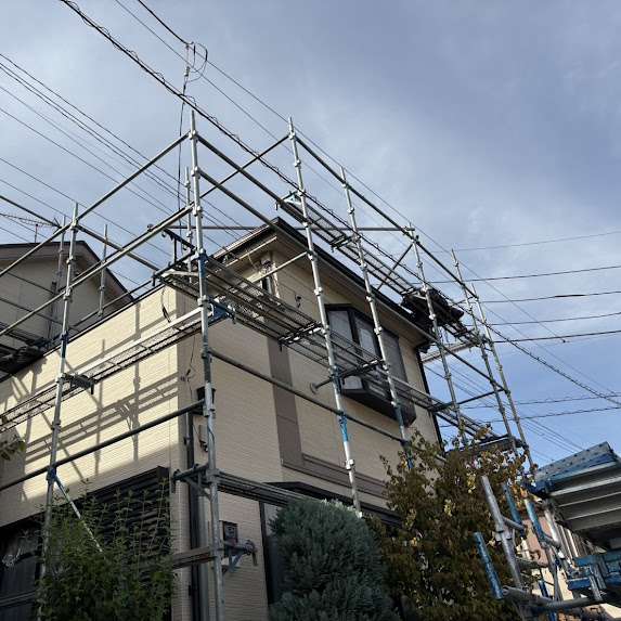 【足場・外壁・屋根】13年前のリピーター様より（埼玉県草加市）