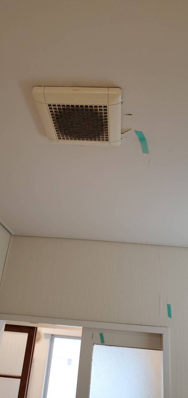 マンションでの部分補修＆原状回復（千葉県松戸市）