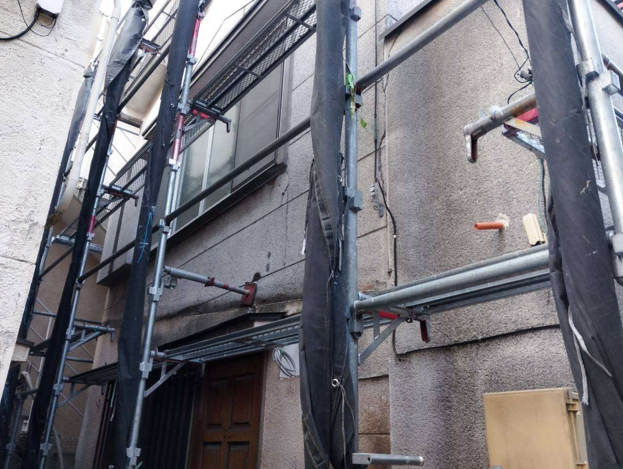 【リニューアル工事】下地補修が仕上がりのカギ！（東京都足立区）