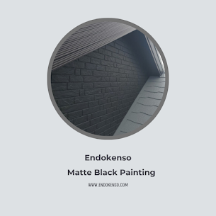 【外壁塗装】最近流行りの艶消しBLACK⚫️（千葉県）